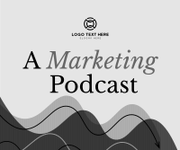 Marketing Professional Podcast Facebook Post Design