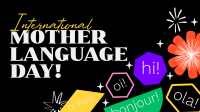 Quirky International Mother Language Day Animation Image Preview