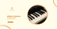 Piano Circle Facebook Ad Image Preview