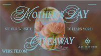 Mother Giveaway Blooms Animation Design