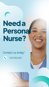 Hiring Personal Nurse YouTube short Image Preview