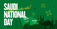 Saudi Day Celebration Facebook Ad Design