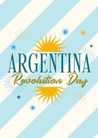 Argentina Revolution Day Flyer Image Preview