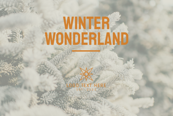 Winter Wonderland Pinterest Cover Design Image Preview