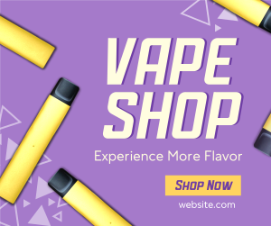 Vape in style Facebook post Image Preview