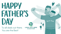 Jolly Father's Day  Animation Image Preview