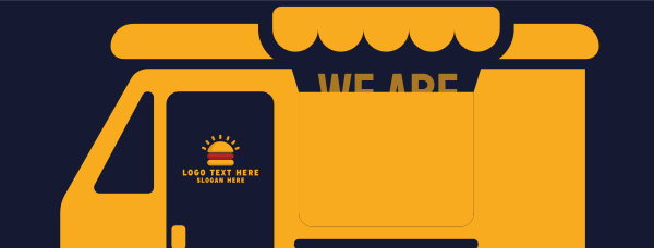 Food Truck Business Facebook Cover Design Image Preview