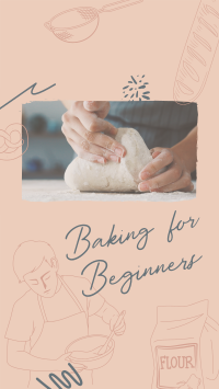 Beginner Baking Class YouTube short Image Preview