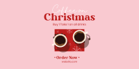 Christmas Coffee Sale Twitter Post Design