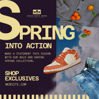 Men Spring Collection Instagram Post Preview