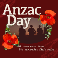 Rustic Anzac Day Linkedin Post Image Preview