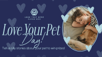 Retro Love Your Pet Day Video Image Preview