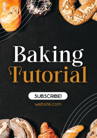 Tutorial In Baking Flyer Image Preview