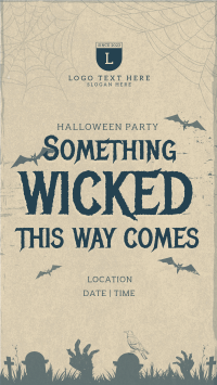 Wicked Halloween Party Instagram Reel Preview