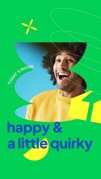 Happy and Quirky Instagram Story Design