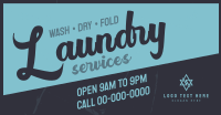Vintage Wash Facebook Ad Design