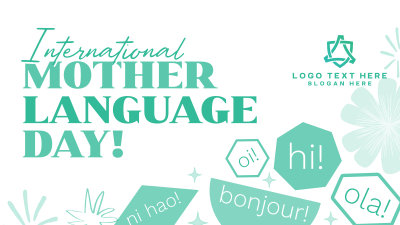 Quirky International Mother Language Day Facebook event cover Image Preview