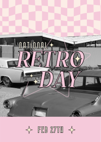 National Retro Day Poster Image Preview