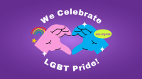 Pride Sign Facebook Event Cover Design