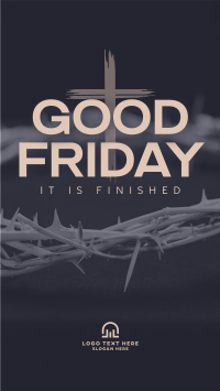 Easter Good Friday Facebook story Image Preview