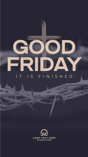 Easter Good Friday Facebook story Image Preview