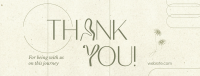 Elegant Thank you Facebook Cover Image Preview