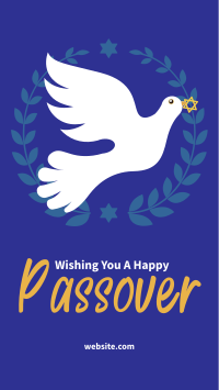 Happy Passover Instagram story Image Preview