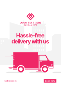Truck Delivery Flyer Image Preview