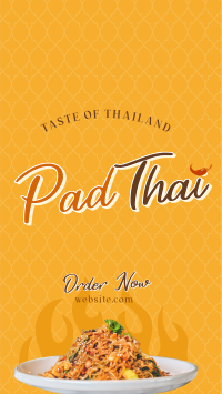 Authentic Pad Thai Instagram story Image Preview