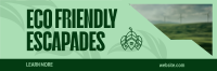 Sustainable Travel Tips Twitter Header Preview