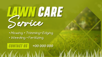 Lawn Care Maintenance Animation Image Preview