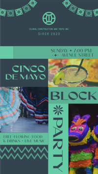 Cinco de Mayo Block Party Facebook story Image Preview