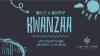 A Happy Kwanzaa Facebook event cover Image Preview