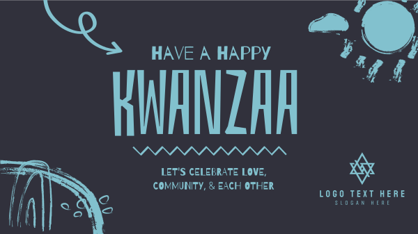 A Happy Kwanzaa Facebook Event Cover Design Image Preview
