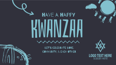 A Happy Kwanzaa Facebook event cover