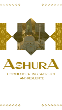 Ashura Islam Pattern Instagram reel Image Preview