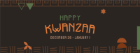 Traditional Kwanzaa Facebook cover Image Preview