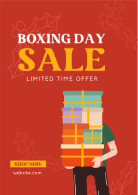Boxing Day Mega Sale Flyer Image Preview