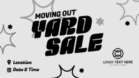 Moving Out Yard Sale Facebook Event Cover Design