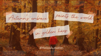 Autumn's Embrace Quote Video Preview