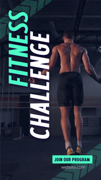 Fitness Challenge Instagram Story Design