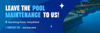 Pool Maintenance Service Twitter header (cover) Image Preview