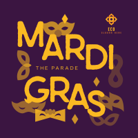 Mardi Gras Parade Mask Instagram post Image Preview