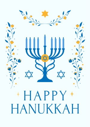 Hanukkah Festival of Lights Flyer Image Preview