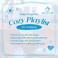 Cozy Comfy Music Instagram Post Preview