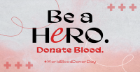 Blood Donation Campaign Facebook ad Image Preview