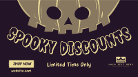Halloween Pumpkin Discount Facebook Event Cover Design