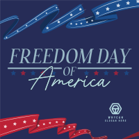 Freedom Day of America Instagram post Image Preview
