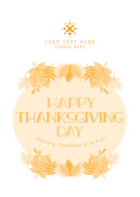 Grateful Thanksgiving Flyer Design