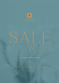 Minimalist Luxurious Sale Poster Image Preview